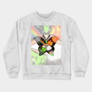 Butterfly universe Crewneck Sweatshirt